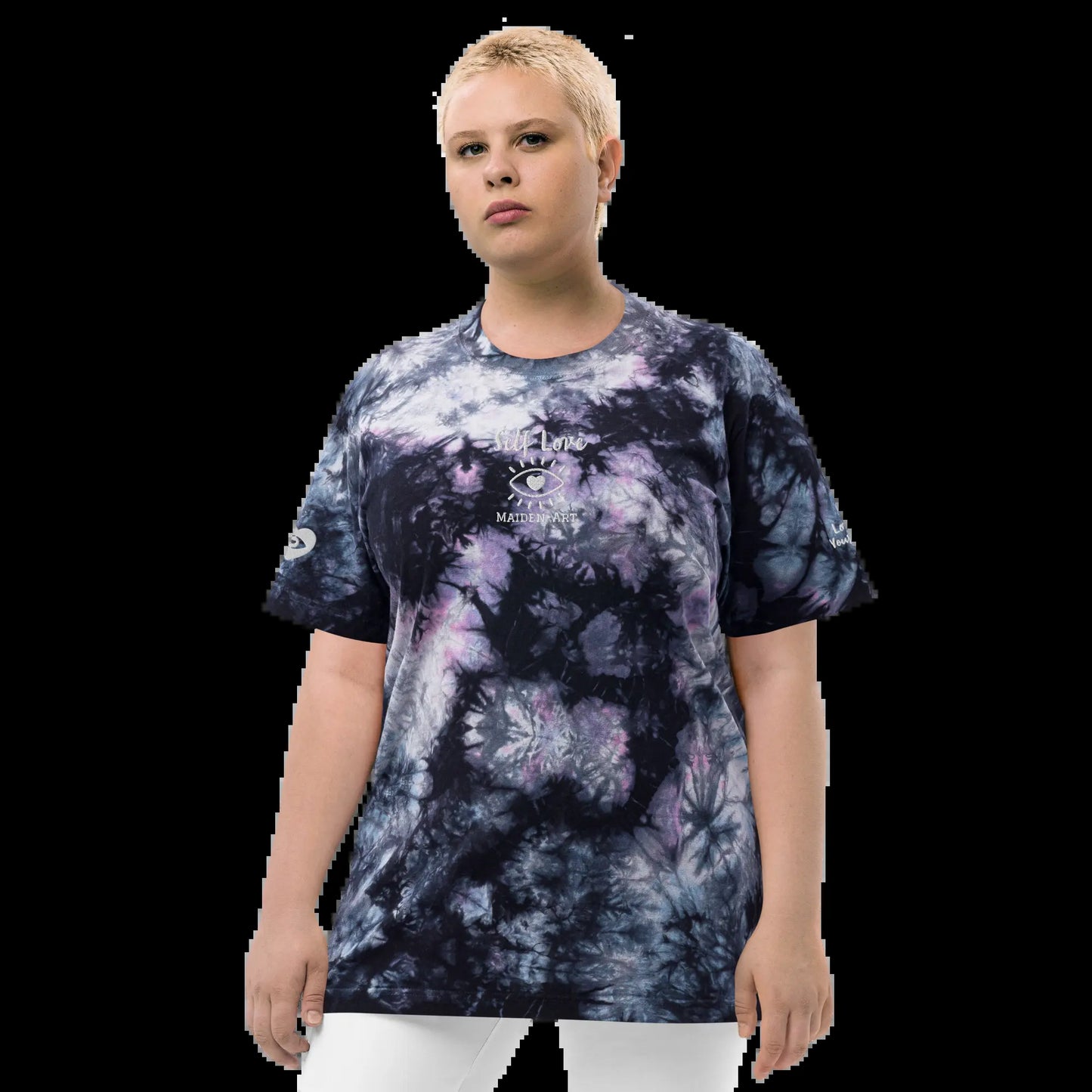 Oversized T-Shirt Self Love Oversized Tie-Dye T-Shirt