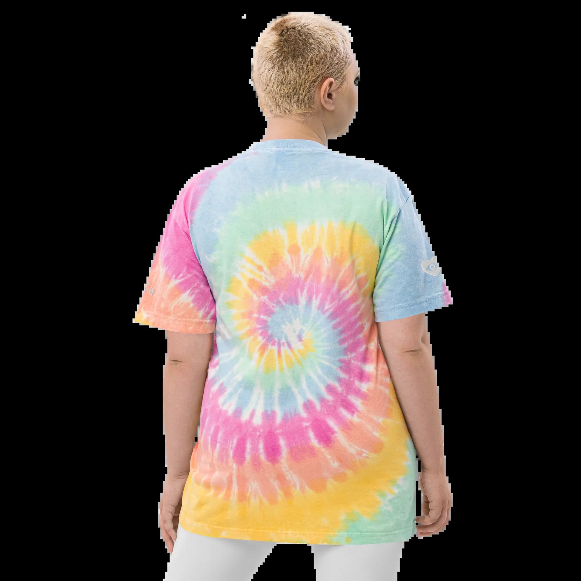 Oversized T-Shirt Self Love Oversized Tie-Dye T-Shirt