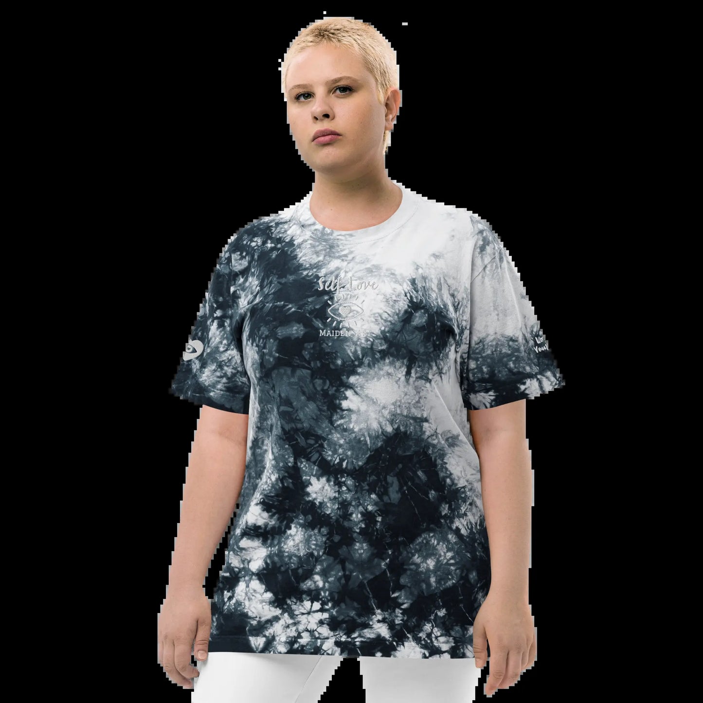 Oversized T-Shirt Self Love Oversized Tie-Dye T-Shirt