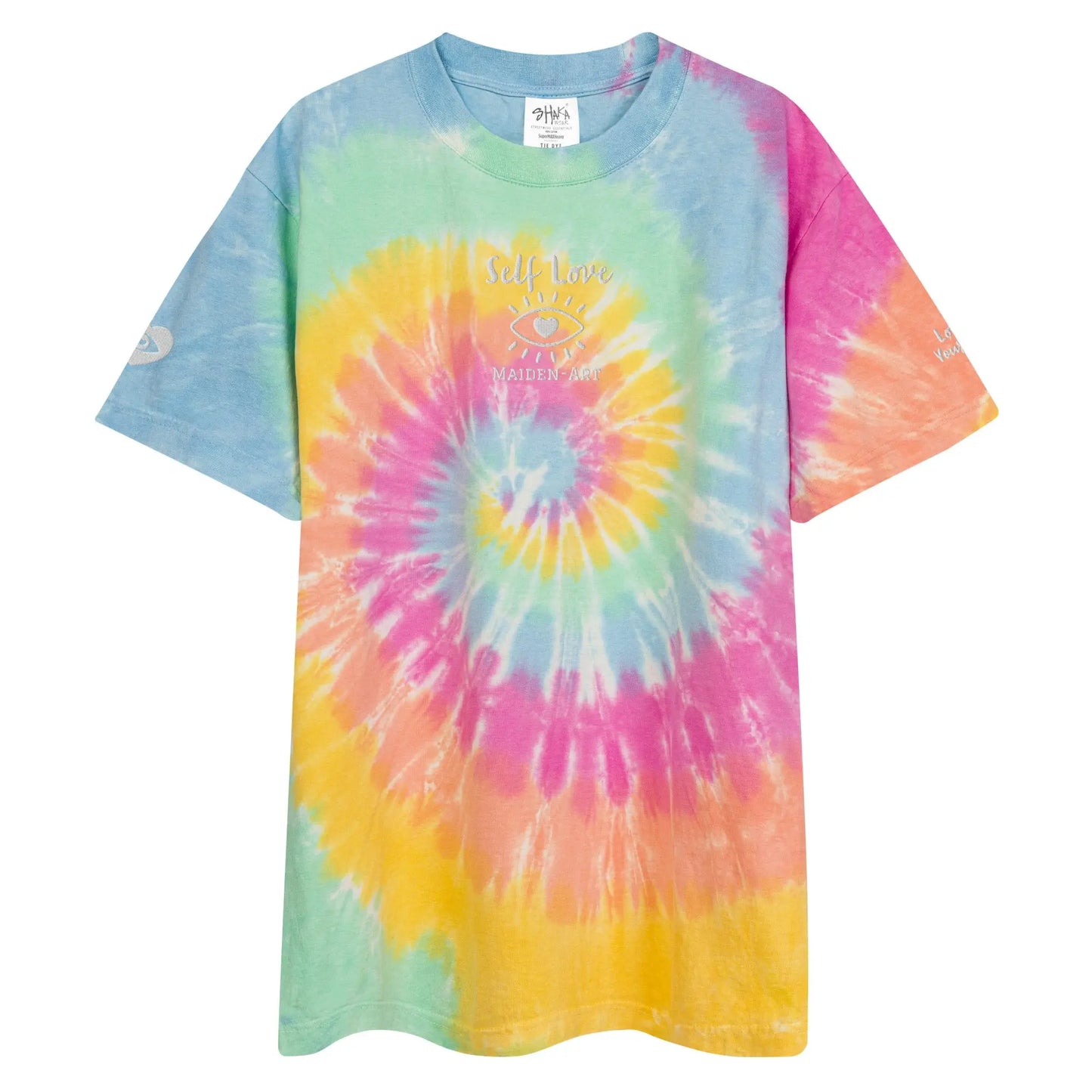 Oversized T-Shirt Self Love Oversized Tie-Dye T-Shirt