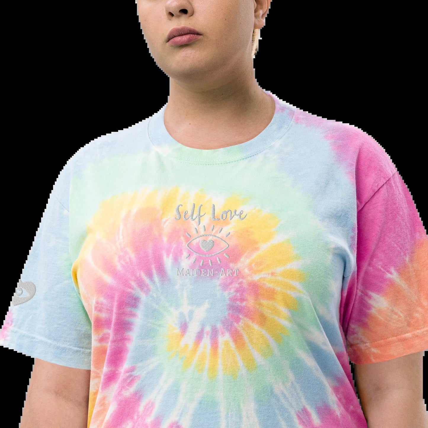 Oversized T-Shirt Self Love Oversized Tie-Dye T-Shirt